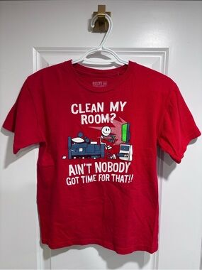 Boys Graphic Red T-Shirt